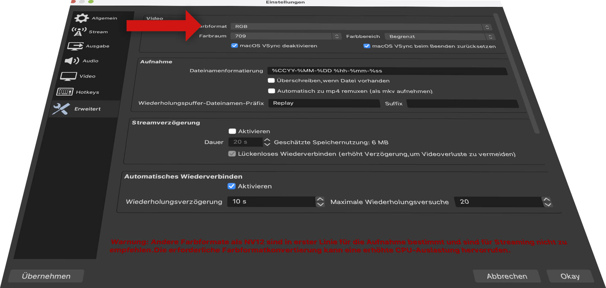 OBS Studio Bildschirmaufnahme für schnelle Tutorials